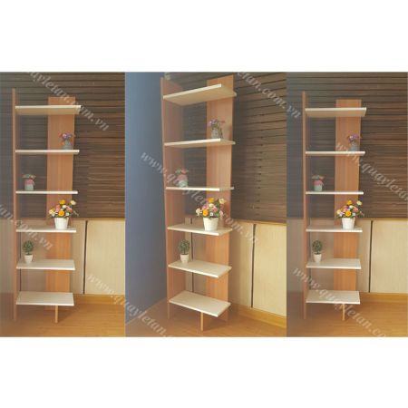 KỆ TRANG TRÍ GỖ ĐỨNG KTTG 20